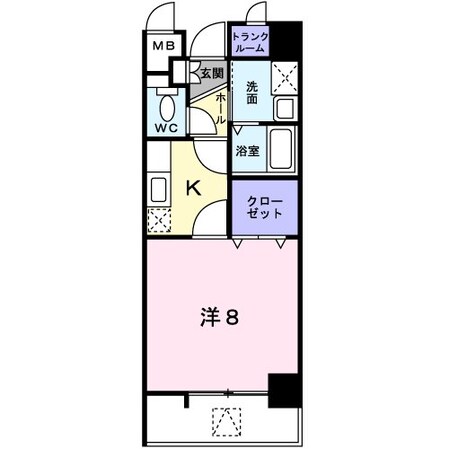 カルム吉野町の物件間取画像